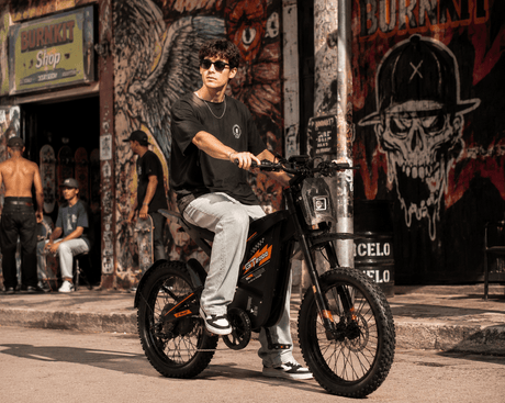Motocicletas elétricas off-road